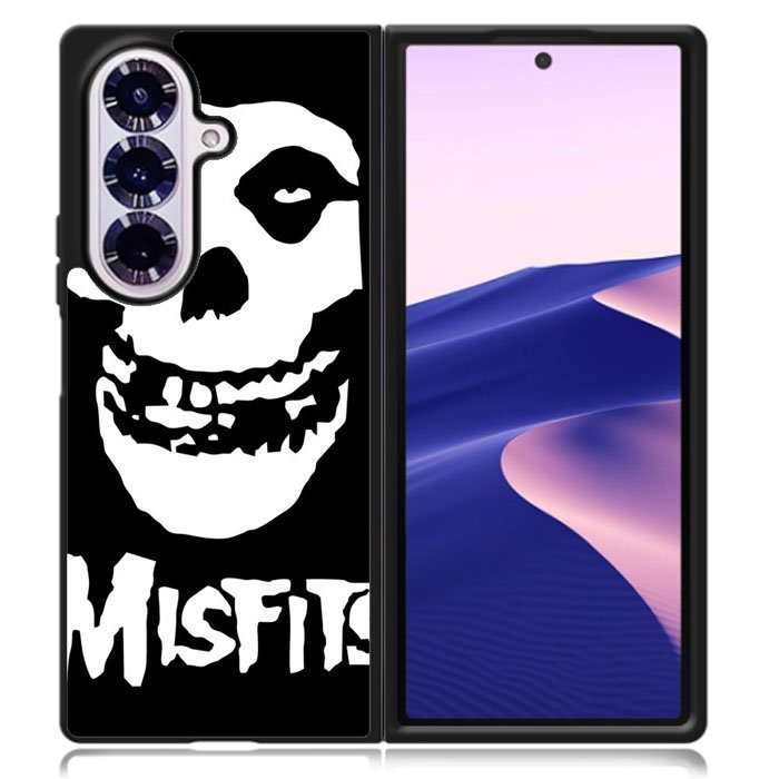 Horror Punk Rock Band Misfits Skull Samsung Galaxy Z Fold 7 Case DC0852