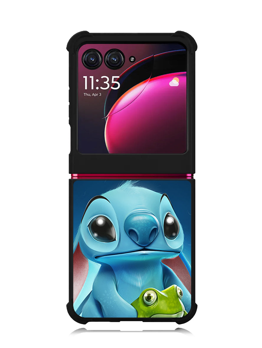 Stitch and frog Motorola Moto Razr Plus 2023 , Moto Razr+ 2023 Case