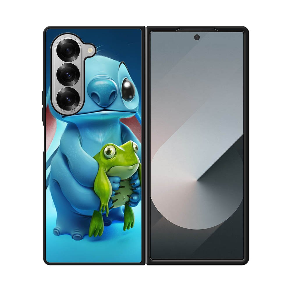 Stitch and frog Samsung Galaxy Z Fold 7 5G Case