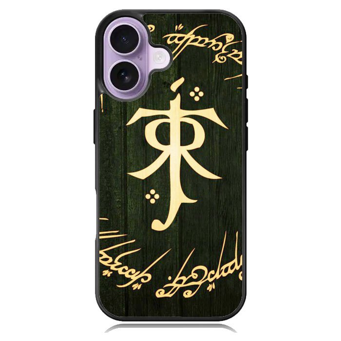 Lord Of The Ring Symbol Case iPhone 16 Case DC1054