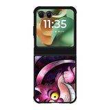 Disney Cheshire Cat Stained Glass Motorola Moto RAZR 2025 Case