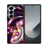 Disney Cheshire Cat Stained Glass Samsung Galaxy Z Fold 7 5G Case