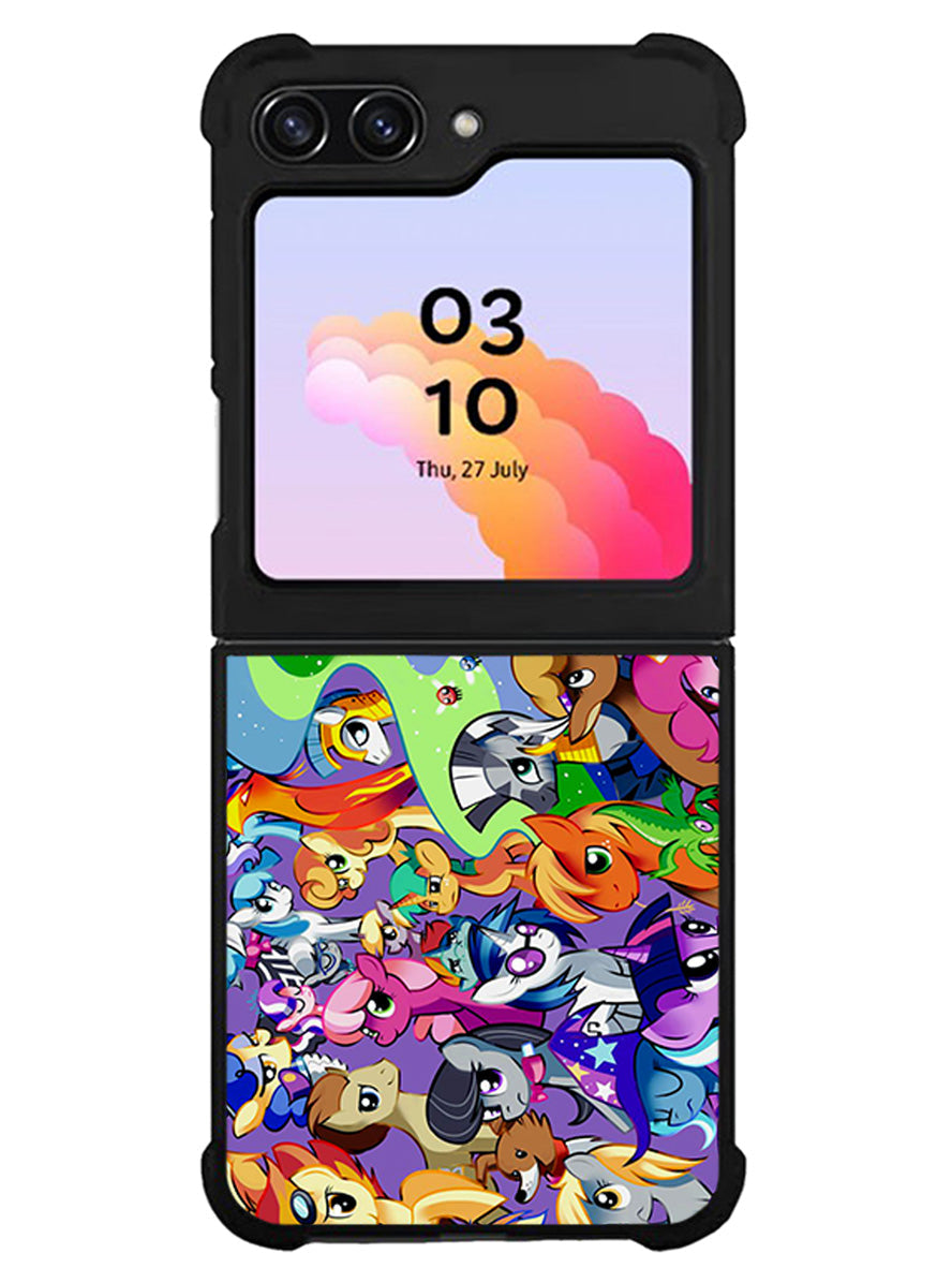 My Little Pony Collage Samsung Galaxy Z Flip 5 5G 2023 Case