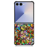 All Disney Heroes Stained Glass Samsung Galaxy Z Flip 7 Case DC0056