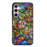 All Disney Heroes Stained Glass Samsung Galaxy A35 5G Case DC0056
