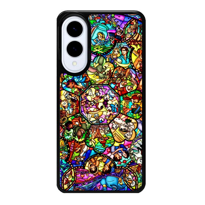 All Disney Heroes Stained Glass Samsung Galaxy S25 Edge DC0056