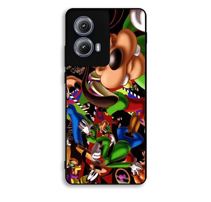 goofy disney collage Motorola Moto Edge 2024 Case DC4108