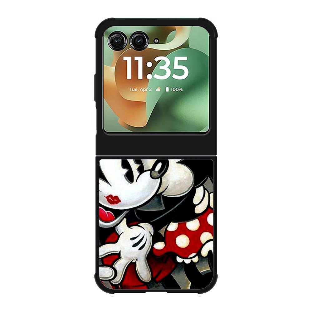 Hugs and Kisses Mickey Minnie mouse Motorola Moto RAZR 2025 Case