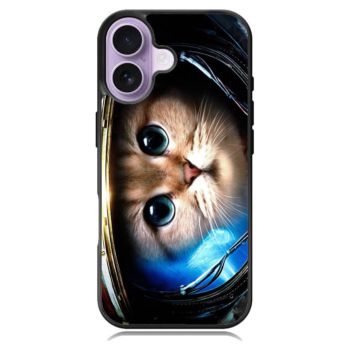 Space Cat iPhone 16 Case DC1697
