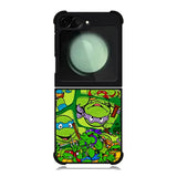 Teenage Mutant Ninja Turtles Collage 1st Samsung Galaxy Z Flip 6 Case
