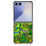 Teenage Mutant Ninja Turtles Collage Samsung Galaxy Z Flip 7 Case DC1828