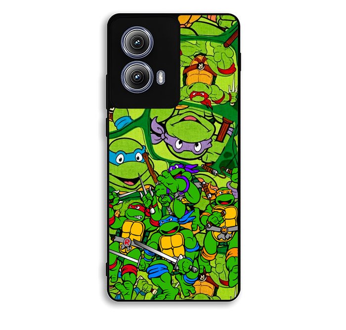 Teenage Mutant Ninja Turtles Collage 1st Motorola Moto Edge 2024 Case DC1544