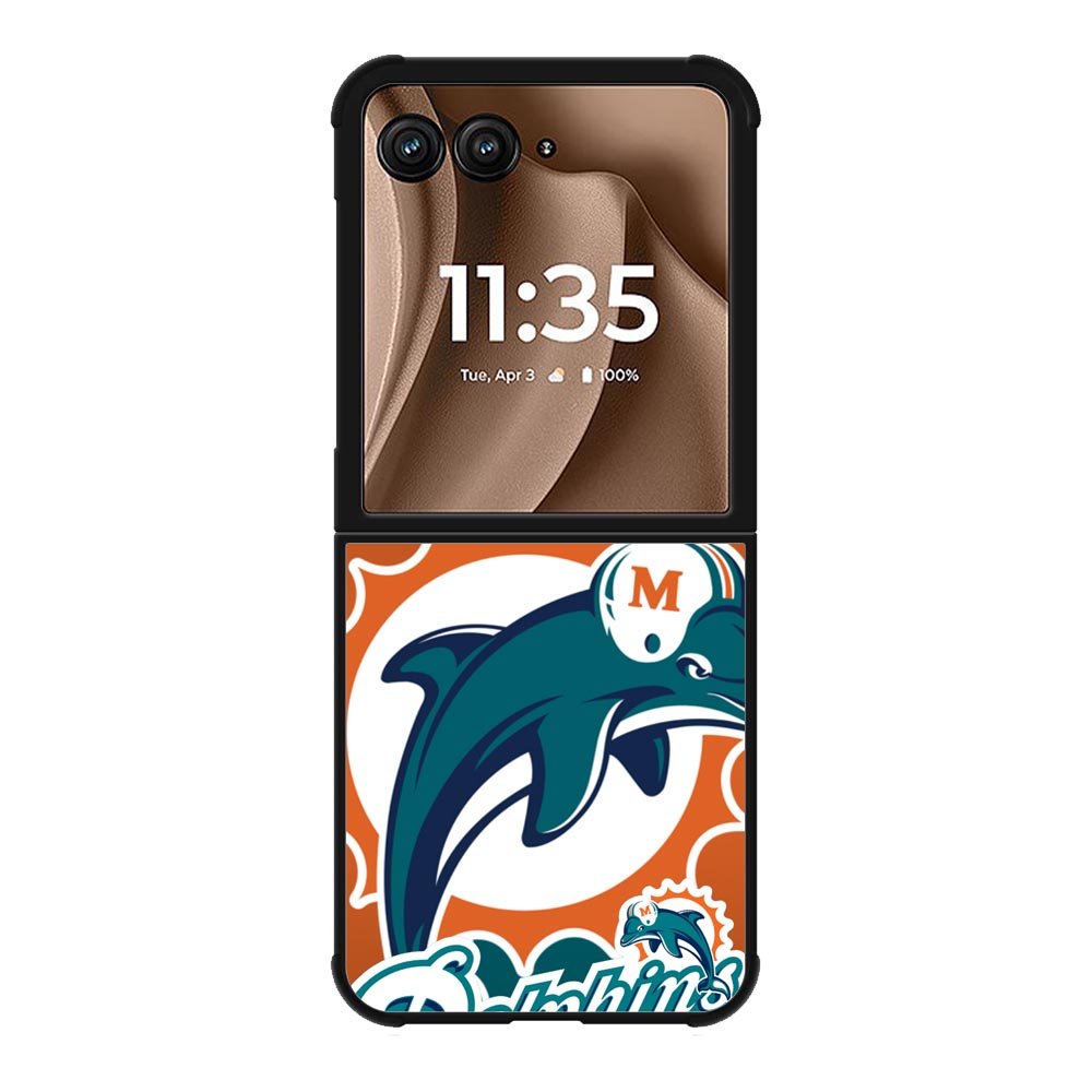 Miami Dolphins 3rd Motorola Moto RAZR Plus 2025 Case