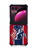 New England Patriots 1st Motorola Moto Razr Plus 2023 , Moto Razr+ 2023 Case