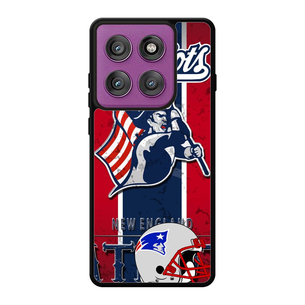 New England Patriots 1st Motorola Moto Edge 60 Pro Case