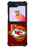 Kansas City Chiefs 13th Samsung Galaxy Z Flip 5 5G 2023 Case