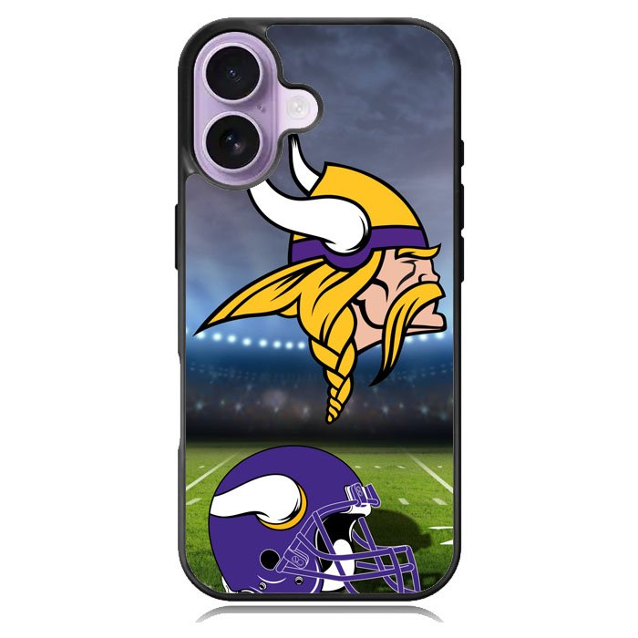 Minnesota Vikings Logo iPhone 16 Case DC1189
