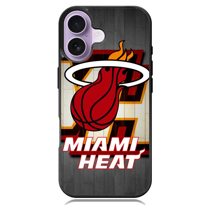 Miami Heat iPhone 16 Case DC1138