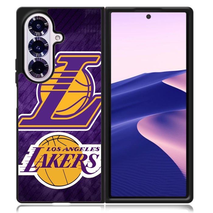 Los Angeles Lakers Samsung Galaxy Z Fold 7 Case DC1066