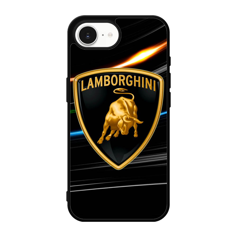 Lamborghini Logo Black iPhone 17e Case DC1008