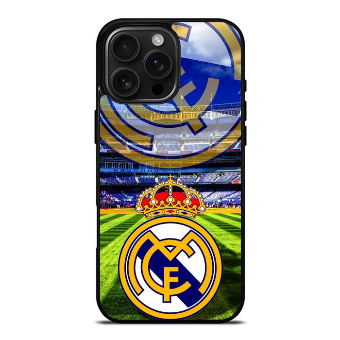 Real Madrid Logo Case iPhone 16 Pro Case DC1557