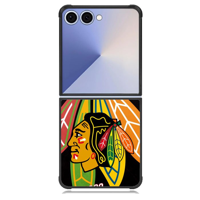 Chicago Blackhawks Samsung Galaxy Z Flip 7 Case DC0318