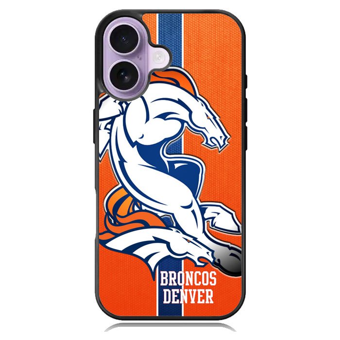 Denver Broncos iPhone 16 Plus Case DC0483