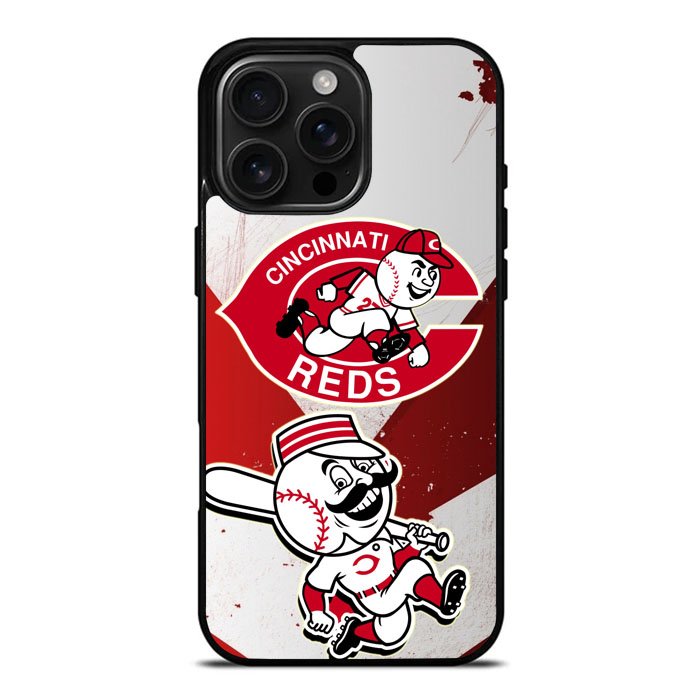 Cincinnati Reds iPhone 16 Pro Max Case DC0354