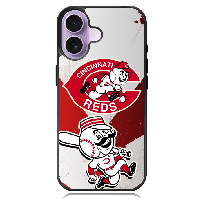Cincinnati Reds iPhone 16 Plus Case DC0354