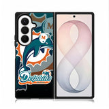 Miami Dolphins Nfl Samsung Galaxy Z Fold 8 Ultra Case DC1135