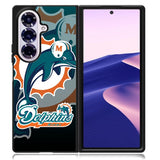 Miami Dolphins Nfl Samsung Galaxy Z Fold 7 Case DC1135