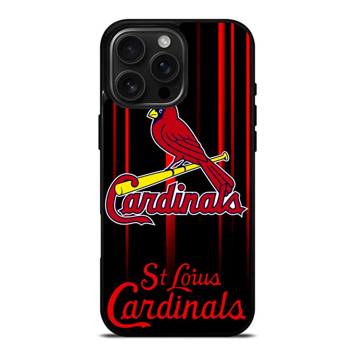 St Louis Cardinals Logo iPhone 16 Pro Max Case DC1731