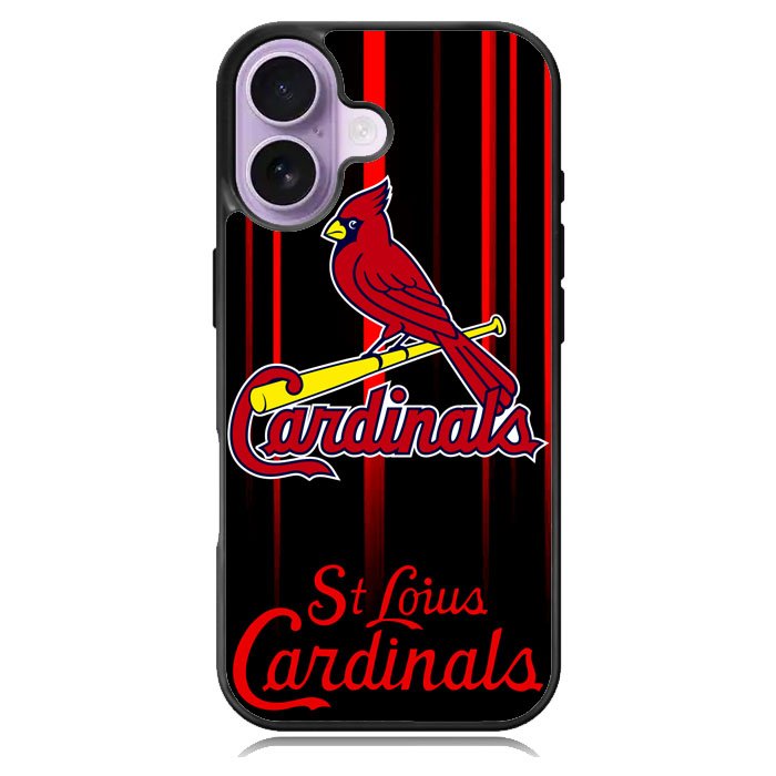 St Louis Cardinals Logo iPhone 16 Case DC1731