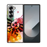 Legend of Zelda Symbol Paint Samsung Galaxy Z Fold 7 5G Case