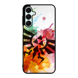 Legend of Zelda Symbol Paint Samsung Galaxy A16 Case DC4967