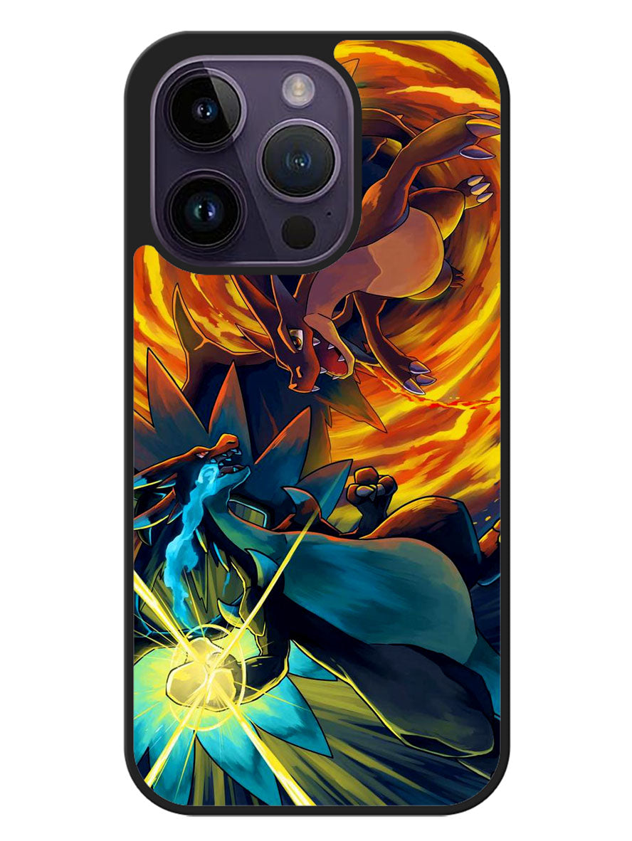 pokemon charizard mega evolution iPhone 14 Pro Case BLN0629