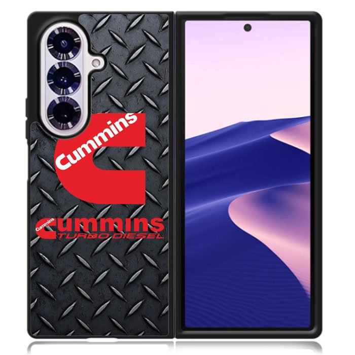 Cummins Turbo Diesel Logo Case Samsung Galaxy Z Fold 7 Case DC0411