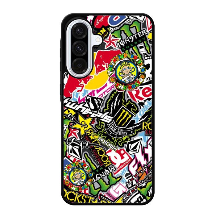 Sticker Bomb Case Samsung Galaxy A26 Case DC1770