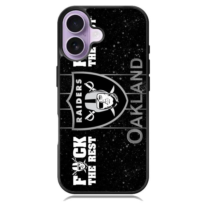 Oakland Raiders Logo Case iPhone 16 Plus Case DC1318