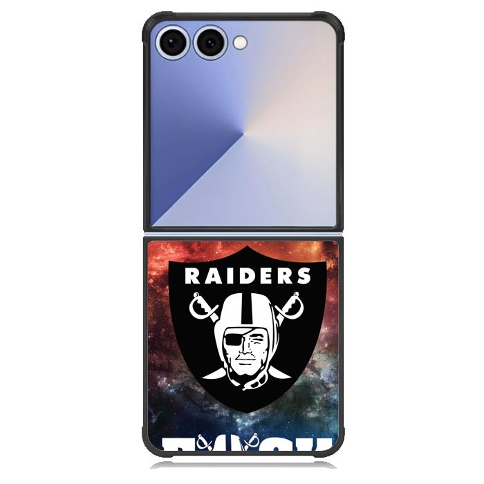 Oakland Raiders Galaxy Logo Case Samsung Galaxy Z Flip 7 Case DC1311