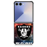 Oakland Raiders Galaxy Logo Case Samsung Galaxy Z Flip 7 Case DC1311