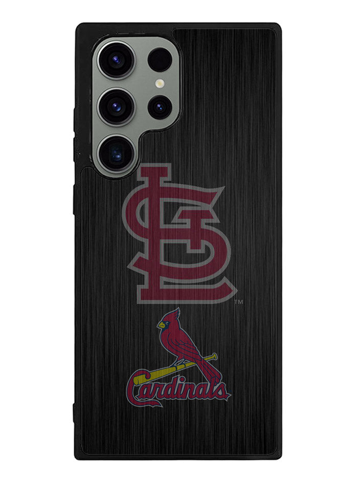 St Louis Cardinals Logo Wood Samsung Galaxy S23 Ultra 5G Case