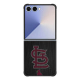 St Louis Cardinals Logo Wood Samsung Galaxy Z Flip 7 5G Case
