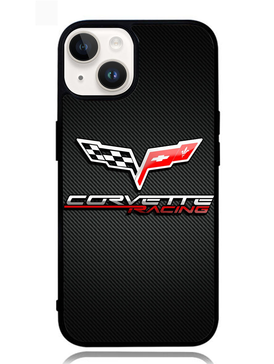 Corvette Logo 2nd iPhone 14 Plus Case