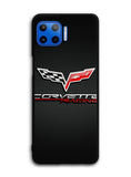 Corvette Logo 2nd Motorola Moto One 5G Case , Moto One 5G UW Case , Moto G 5G Plus Case