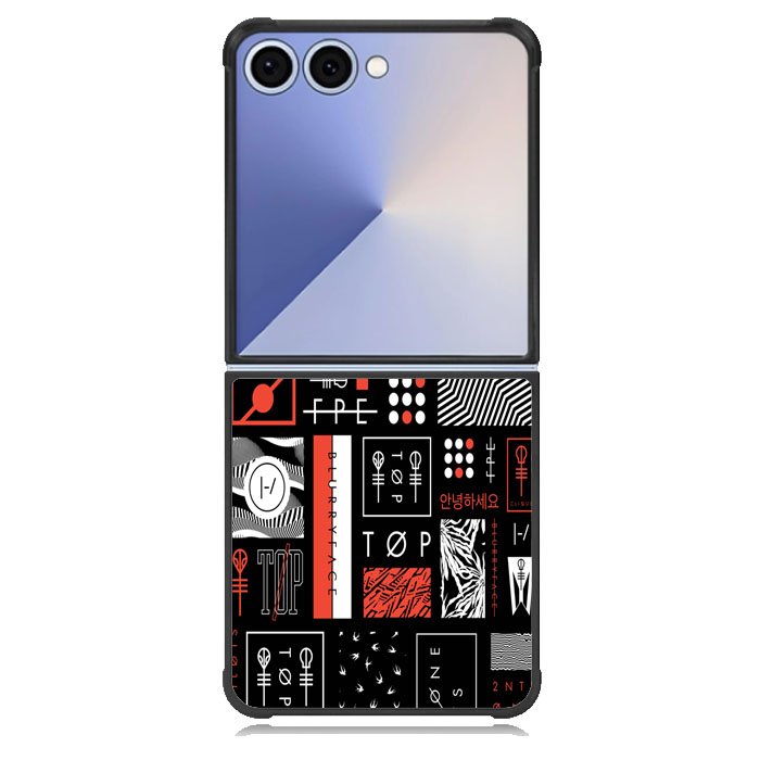 Twenty One Pilots Stripe Logo Samsung Galaxy Z Flip 7 Case DC1911