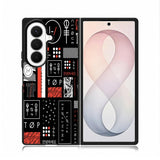 Twenty One Pilots Stripe Logo Samsung Galaxy Z Fold 8 Ultra Case DC1911