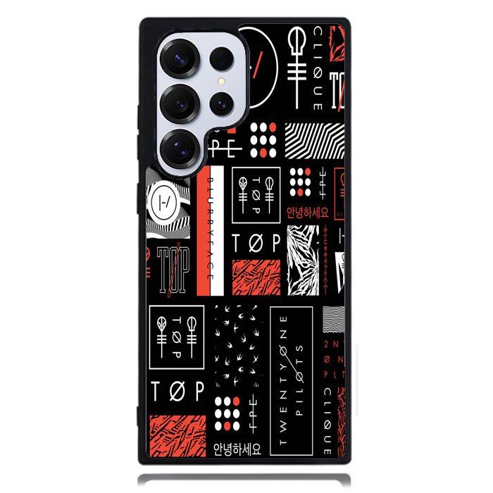Twenty One Pilots Stripe Logo Samsung Galaxy S25 Ultra Case DC1911