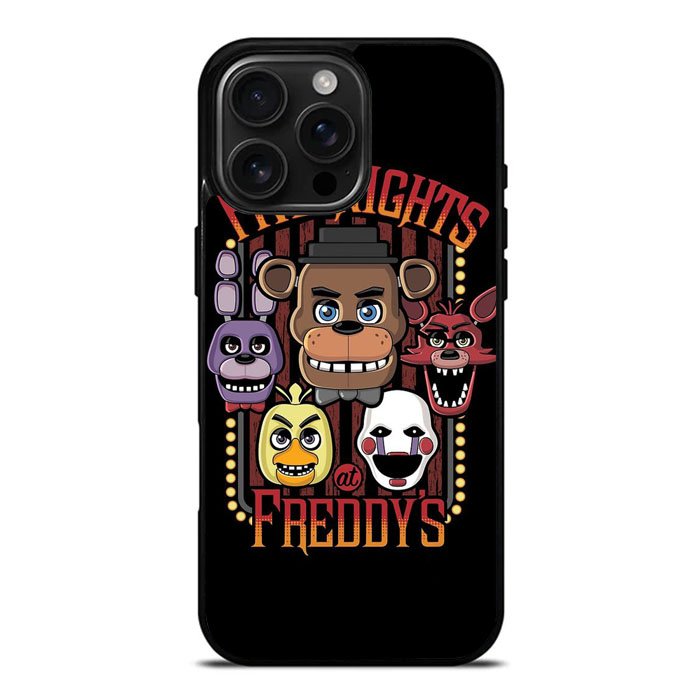 Five Nights At Freddys Characters iPhone 16 Pro Max Case DC0639