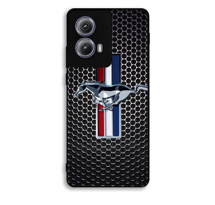 Ford Mustang Carbon Fiber Motorola Moto Edge 2024 Case DC8183